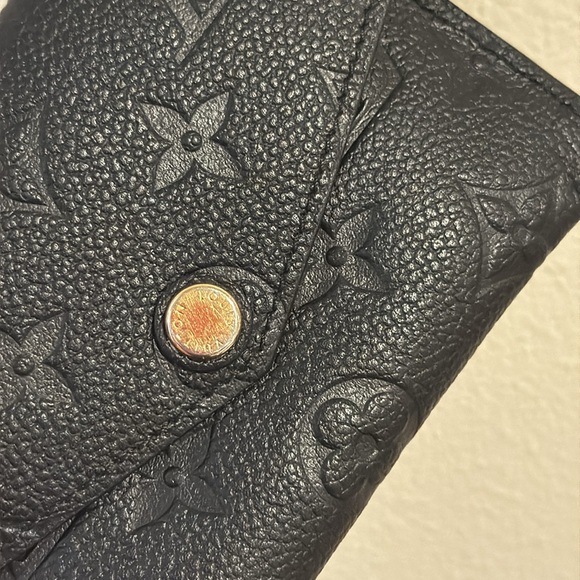 Louis Vuitton black monogram key and coin wallet - Picture 9 of 13